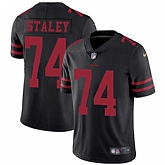 Nike San Francisco 49ers #74 Joe Staley Black Alternate NFL Vapor Untouchable Limited Jersey,baseball caps,new era cap wholesale,wholesale hats